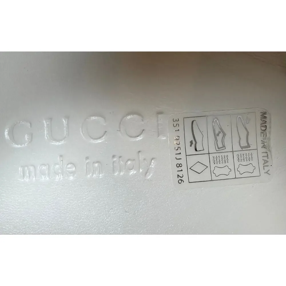 Size 8.5US - Gucci Screener Black White NEW